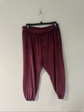 Victoria Secret Pink Velour Jogger Pants